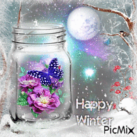 Happy Winter-contest - GIF animé gratuit