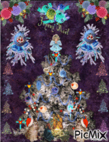 Carte de Noël 2012 GIF แบบเคลื่อนไหว
