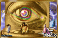 Olho de Ravena animált GIF