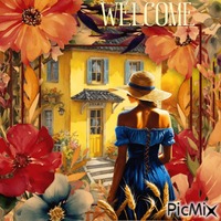 WELCOME 动画 GIF