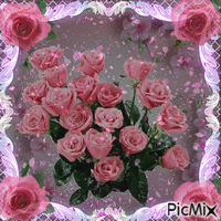 Bouquet of flowers - Free animated GIF