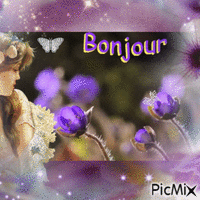 bonjour ☺ - Bezmaksas animēts GIF