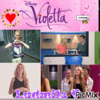 Ludmila ♥ - GIF animé gratuit