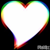 HEART IN CADRE - GIF animasi gratis