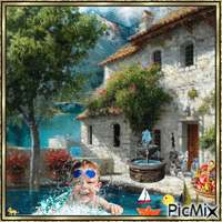 Holidays in Italy 动画 GIF