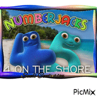 Numberjacks 4 - GIF animé gratuit