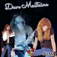 Dave Mustaine - Emo Animated GIF
