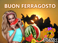 BUON FERRAGOSTO - 無料のアニメーション GIF