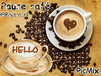 Pause Café animovaný GIF