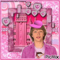 {=}Sterling Knight in Pink Yet Again{=} - GIF animé gratuit