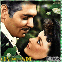 Gone with the wind - GIF animé gratuit