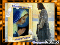 Intercede por mi, Madre Buena / Evangelizacion Catolica ER - Ingyenes animált GIF