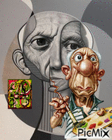 Picasso geanimeerde GIF