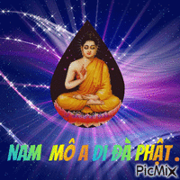 Nam Mô A Di Đà Phật - Бесплатный анимированный гифка