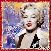 Marilyn "Purple dream" animoitu GIF