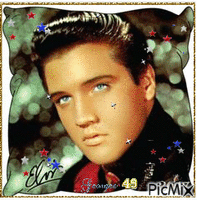 Elvis Presley - GIF animasi gratis