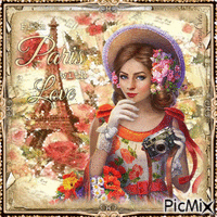 J'aime Paris - Free animated GIF