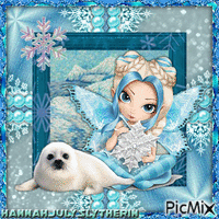 {{Snow Fairy & Baby Seal Friend}}