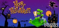 Bbyzoo Halloween Clumsy Honduran White Bat - GIF animate gratis