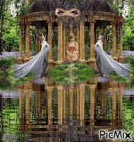 Templo Místico de Avalon animált GIF
