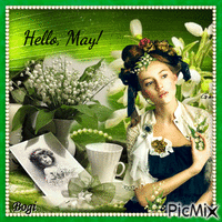 🌼 Happy May my Friends 🌼 - Free animated GIF