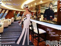 Queen Mary 2 - GIF animado gratis