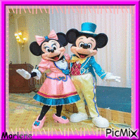Minnie Mickey Disney deco - GIF เคลื่อนไหวฟรี