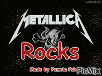 Metallica - Animovaný GIF zadarmo