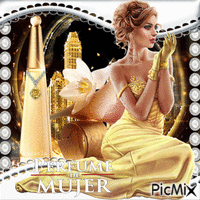 Perfume De Mujer анимированный гифка