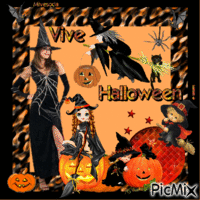Vive halloween - Free animated GIF