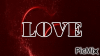 Love - GIF animado gratis