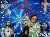 Nanny's whole world - Bezmaksas animēts GIF