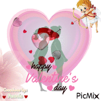 Happy Valentines Day - GIF animado grátis