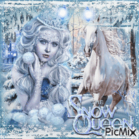 The Snow Queen - GIF animate gratis