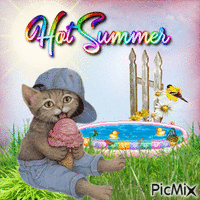 Hot Summer ... - 無料のアニメーション GIF