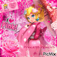 Princess Peach 4ever! GIF animé