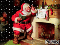 Santa is here - Gratis animeret GIF