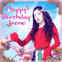 Happy Birthday Irene 30-3-91 Animated GIF