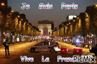 Champs Elysée(20/21/04/2017) - Бесплатный анимированный гифка