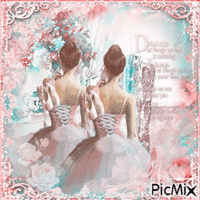 Ballerinas - Soft Colors - 無料のアニメーション GIF