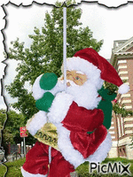 de kerstman - Ingyenes animált GIF