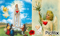 Madonna di Fatima - Ingyenes animált GIF