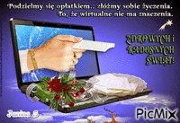 Zdrowych,pogodnych Świąt - Bezmaksas animēts GIF