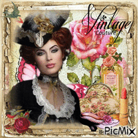 Vintage Couture Animated GIF