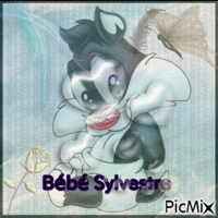Bébé Sylvestre - Darmowy animowany GIF
