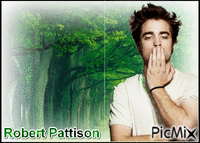 Robert Pattison - Δωρεάν κινούμενο GIF