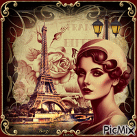 Old Paris... - Bezmaksas animēts GIF