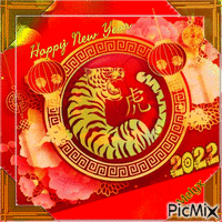 happy new year 2022 chinese year of the tiger