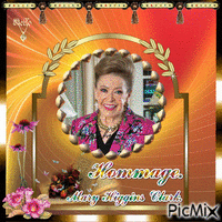 Hommage à Mary Higgins Clark - Free animated GIF
