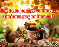 bon café animovaný GIF